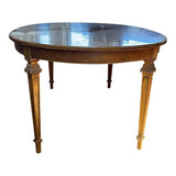 66" Unfinished Vintage Dining Table #08354