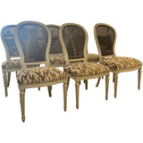 23" Finished Vintage Chair Set of 6 #08757