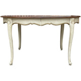55"-71"-87'' Unfinished Vintage Dining Table Extendable #08775