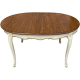 55"-71"-87'' Unfinished Vintage Dining Table Extendable #08775