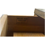 38" Unfinished 3 Drawer Baker Furniture Vintage Dresser #08785