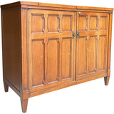 36"-52.5" Unfinished 2 Door Drexel Vintage Bar Cart #08818