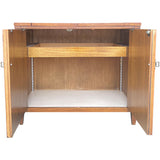 36"-52.5" Unfinished 2 Door Drexel Vintage Bar Cart #08818