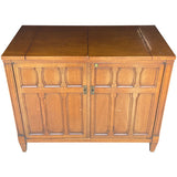 36"-52.5" Unfinished 2 Door Drexel Vintage Bar Cart #08818