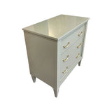30" Finished Avery Satin 3 Drawer Vintage Dresser #08373: At Our Munster Location