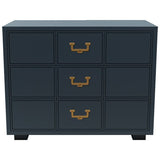 33" Unfinished 3 Drawer Artefacts Vintage Dresser #08455