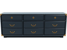 Load image into Gallery viewer, 70.5&quot; Unfinished 9 Drawer Vintage Dresser #08229
