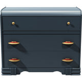42" Unfinished 3 Drawer Vintage Dresser #08699