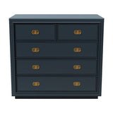33" Unfinished 5 Drawer Drexel Vintage Dresser #08547