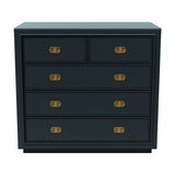 33" Unfinished 5 Drawer Drexel Vintage Dresser #08547