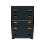 32" Unfinished 5 Drawer Vintage Tallboy #08544