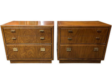 Load image into Gallery viewer, 26&quot; Unfinished 2 Drawer Vintage Nightstand Set of 2 #08468
