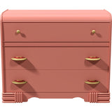 42" Unfinished 3 Drawer Vintage Dresser #08699