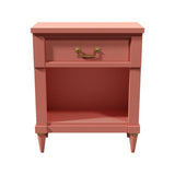 19" Unfinished 1 Drawer CenTury Vintage Single Nightstand #08442
