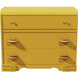 42" Unfinished 3 Drawer Vintage Dresser #08699