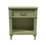 19" Unfinished 1 Drawer CenTury Vintage Single Nightstand #08442