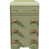 30" Unfinished 4 Drawer Vintage Tallboy #08698