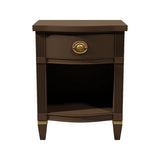 19" Unfinished 1 Drawer Vintage Single Nightstand #07972