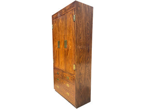 40" Unfinished 2 Door 3 Drawer Henredon Vintage Cabinet #08242