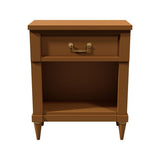 19" Unfinished 1 Drawer CenTury Vintage Single Nightstand #08442