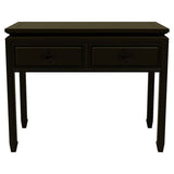 32" Unfinished 2 Drawer Vintage Table #08423