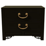 28" Unfinished 2 Drawer Vintage Single Nightstand #07458
