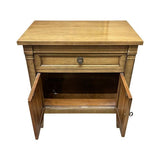 26" Unfinished 1 Drawer 2 Door Single Nightstand #08406
