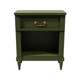 19" Unfinished 1 Drawer CenTury Vintage Single Nightstand #08442