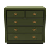 33" Unfinished 5 Drawer Drexel Vintage Dresser #08547