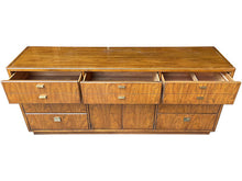 Load image into Gallery viewer, 72&quot; Unfinished 7 Drawer 2 Door Drexel Vintage Buffet #08471
