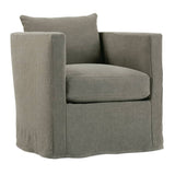 Rothko Slipcovered Swivel Chair