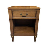 19" Unfinished 1 Drawer CenTury Vintage Single Nightstand #08442