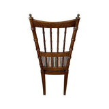 20" Unfinished Vintage Chair Set of 6 #08353