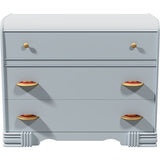42" Unfinished 3 Drawer Vintage Dresser #08699