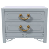 28" Unfinished 2 Drawer Vintage Single Nightstand #07458