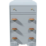 30" Unfinished 4 Drawer Vintage Tallboy #08698