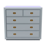 33" Unfinished 5 Drawer Drexel Vintage Dresser #08547