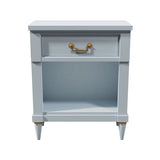 19" Unfinished 1 Drawer CenTury Vintage Single Nightstand #08442