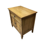 26" Unfinished 1 Drawer 2 Door Single Nightstand #08406