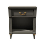 19" Unfinished 1 Drawer CenTury Vintage Single Nightstand #08442