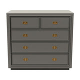 33" Unfinished 5 Drawer Drexel Vintage Dresser #08547