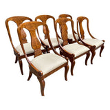 22" Unfinished Vintage Chair Set of 6 + Fabric #08476
