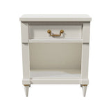 19" Unfinished 1 Drawer CenTury Vintage Single Nightstand #08442