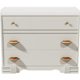 42" Unfinished 3 Drawer Vintage Dresser #08699