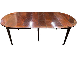 23"-87.5" Unfinished Baker Furniture Vintage Table #08407