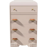 30" Unfinished 4 Drawer Vintage Tallboy #08698