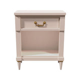 19" Unfinished 1 Drawer CenTury Vintage Single Nightstand #08442