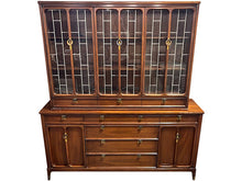 Load image into Gallery viewer, 66.5&quot; Unfinished 5 Door 9 Drawer Vintage Hutch #08463
