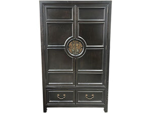 42" Unfinished 2 Door 2 Drawer Century Vintage Cabinet #08282