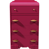 30" Unfinished 4 Drawer Vintage Tallboy #08698